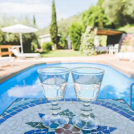 Ferienhaus Exclusive Beautiful Pool House Surrounded By Greenery, Modern, Luxury Finishes