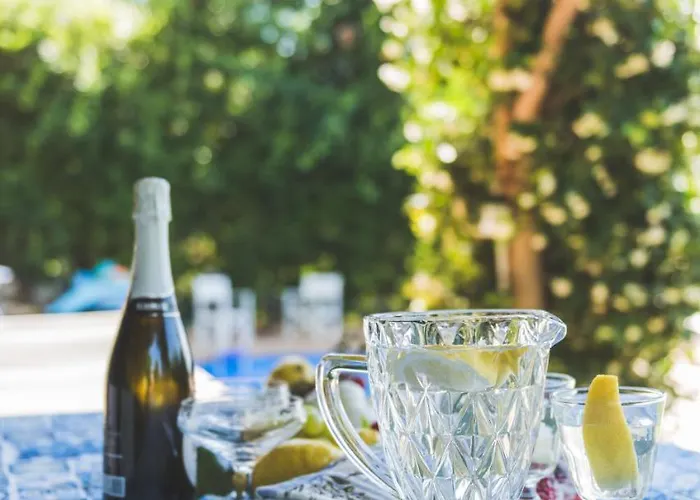 Exclusive Beautiful Pool House Surrounded By Greenery, Modern, Luxury Finishes