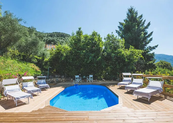 펜션 Exclusive Beautiful Pool House Surrounded By Greenery, Modern, Luxury Finishes